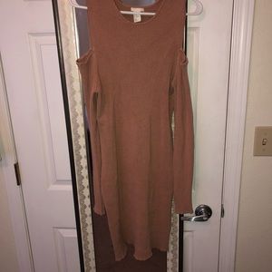 Mauve Fitted Dress